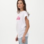 'ALE-Γυναικεία μπλούζα 'ALE 8916593 λευκή