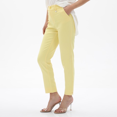 'ALE-Γυναικείο παντελόνι 'ALE 82113062C κίτρινο