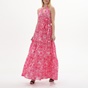 'ALE-Γυναικείο maxi φόρεμα 'ALE 8916340 ροζ floral