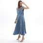 'ALE-Γυναικείο denim φόρεμα 'ALE 8916376 μπλε