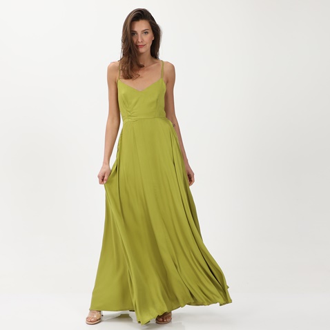 'ALE-Γυναικείο maxi φόρεμα 'ALE 8916486 πράσινο
