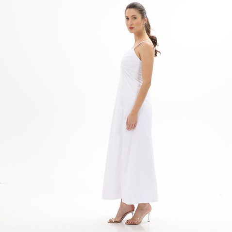 'ALE-Γυναικείο maxi φόρεμα 'ALE 81079864 λευκό