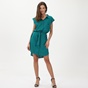 'ALE-Γυναικείο σεμιζιέ mini φόρεμα 'ALE 8916497 πράσινο