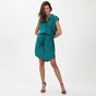 'ALE-Γυναικείο σεμιζιέ mini φόρεμα 'ALE 8916497 πράσινο