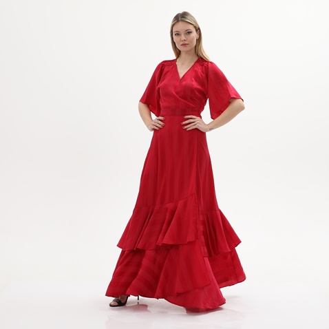 'ALE-Γυναικείο maxi φόρεμα 'ALE 8916559 φούξια