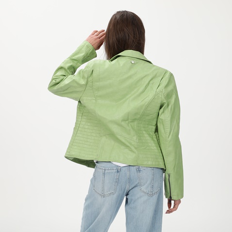 'ALE-Γυναικείο biker jacket 'ALE 8916209 πράσινο