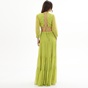 'ALE-Γυναικείο maxi φόρεμα 'ALE 8916557 πράσινο