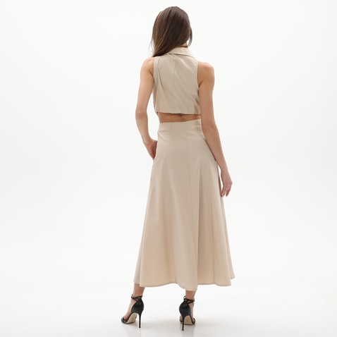 'ALE-Γυναικείο two-piece φόρεμα 'ALE 81079752 μπεζ