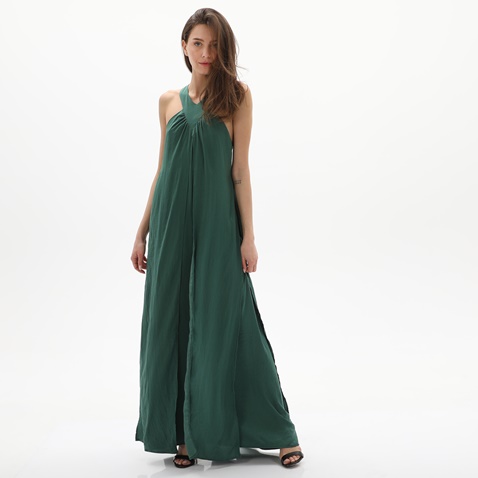 ATTRATTIVO-Γυναικείο maxi φόρεμα ATTRATTIVO 92256759 πράσινο