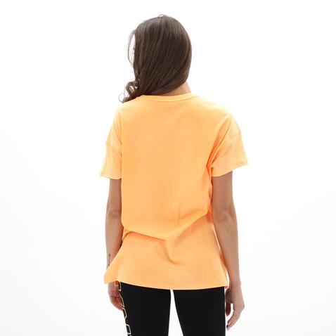 DKNY JEANS-Γυναικείο t-shirt DKNY DP2T9148 πορτοκαλί