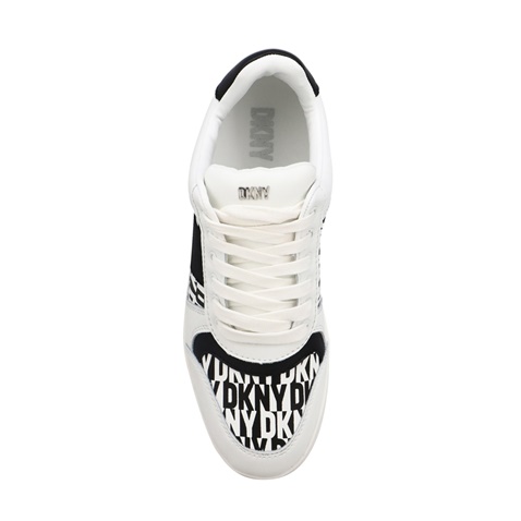 DKNY JEANS-Γυναικεία sneakers DKNY K4271369 ODLIN λευκά μαύρα