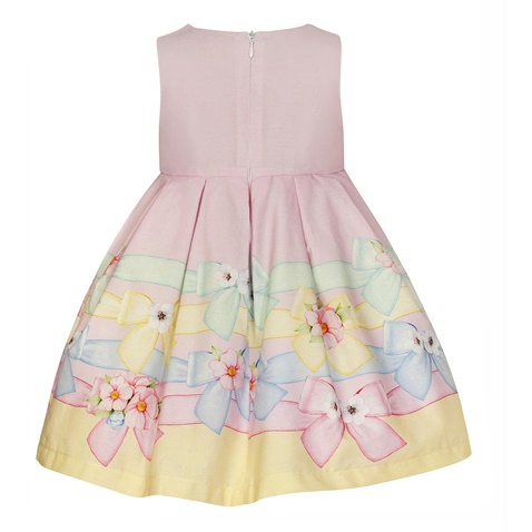 Balloon Chic-Παιδικό αμάνικο φόρεμα Balloon Chic 231F0210a ροζ (από 12 μηνών έως 3 ετών)