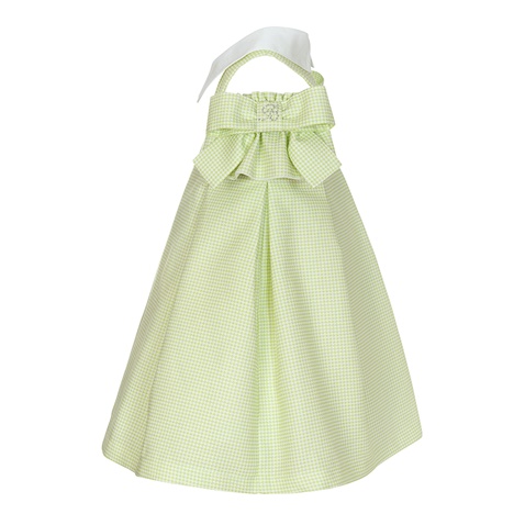 Balloon Chic-Παιδικό φόρεμα Balloon Chic 231F0220a πράσινο (από 12 μηνών εώς 3 ετών)