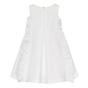 Balloon Chic -Παιδικό φόρεμα Balloon Chic 231F0237a λευκό (απο 12 μηνών εως 3 ετών)