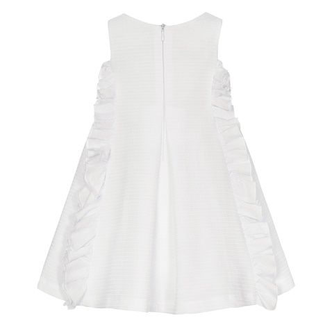 Balloon Chic-Παιδικό φόρεμα Balloon Chic 231F0237b λευκό (απο 4 εως 6 ετών)