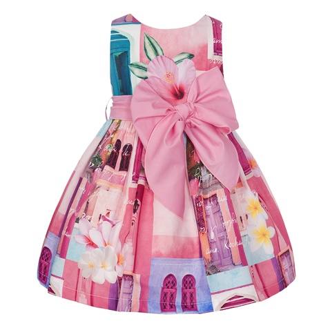 Balloon Chic-Παιδικό φόρεμα Balloon Chic 231F0243a φούξια (απο 12 μηνών εως 3 ετών)