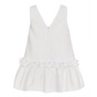 Balloon Chic-Παιδικό φόρεμα Balloon Chic 231F0244a λευκό (απο 12 μηνών εως 3 ετών)