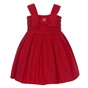 Balloon Chic-Παιδικό φόρεμα Balloon Chic 231F0255a κόκκινο (απο 12 μηνών εως 3 ετών)
