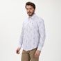 DORS-Ανδρικό πουκάμισο DORS 1032011.C01 ριγέ floral