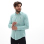 DORS-Ανδρικό πουκάμισο DORS 1032013.C04 πράσινο λευκό καρό