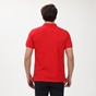 DORS-Ανδρική polo μπλούζα DORS 1134101.C01 κόκκινη