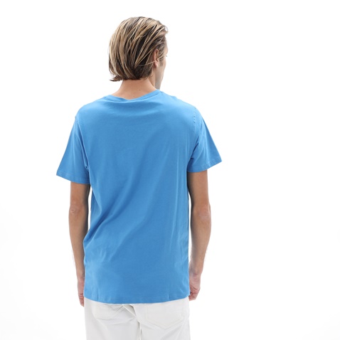 BATTERY-Ανδρικό t-shirt BATTERY 21231163 μπλε