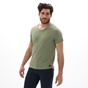 BATTERY-Ανδρικό t-shirt BATTERY 21D9079221 πράσινο