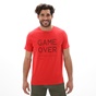BATTERY-Ανδρικό t-shirt BATTERY 21231145 κόκκινο