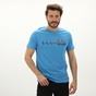 BATTERY-Ανδρικό t-shirt BATTERY 21231148 μπλε