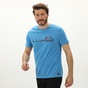 BATTERY-Ανδρικό t-shirt BATTERY 21231148 μπλε