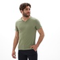 GREENWOOD-Ανδρικό t-shirt GREENWOOD 21D9089221 πράσινο
