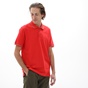 BATTERY-Ανδρική polo μπλούζα BATTERY 10231005 κόκκινη