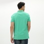 BATTERY-Ανδρική polo μπλούζα BATTERY 10231005 πράσινη