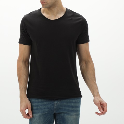 BATTERY-Ανδρικό t-shirt BATTERY 21231161 μαύρο