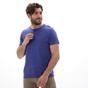 BATTERY-Ανδρικό t-shirt BATTERY 21231162 μπλε