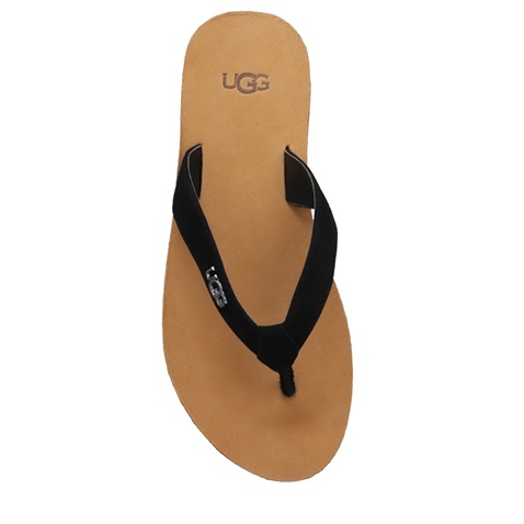 UGG-Γυναικείες σαγιονάρες UGG 1119997 Tawney Logo μαύρες