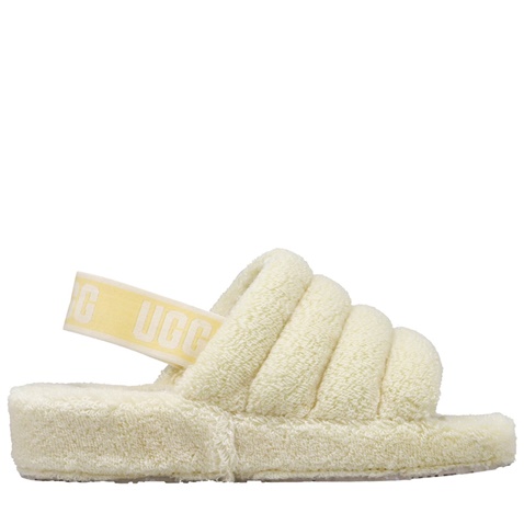 UGG-Γυναικείες παντόφλες UGG 1127116 Fluff Yeah Terry μπεζ