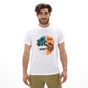 DORS-Ανδρικό t-shirt DORS 1132107.C01 λευκό