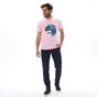 DORS-Ανδρικό t-shirt DORS 1132107.C02 ροζ