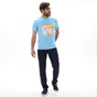 DORS-Ανδρικό t-shirt DORS 1132107.C04 γαλάζιο