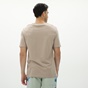 BODYTALK-Ανδρικό t-shirt BODYTALK 1231-953228 εκρού