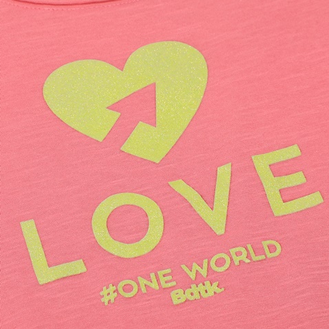 BODYTALK-Παιδικό t-shirt BODYTALK 1221-702428 ροζ
