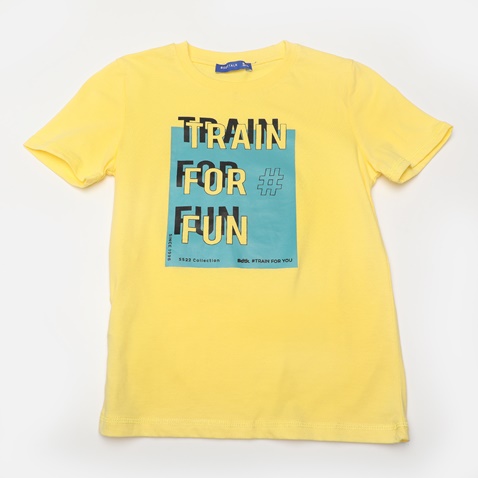 BODYTALK-Παιδικό t-shirt BODYTALK 1221-751328 κίτρινο