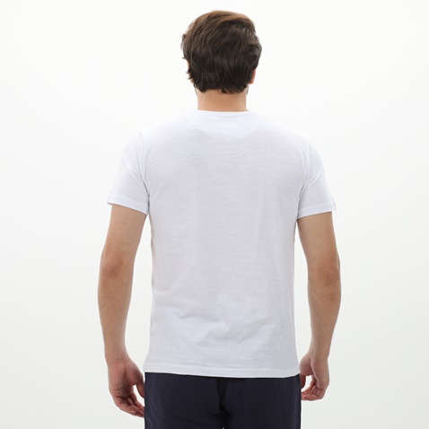 EXPLORER-Ανδρικό t-shirt EXPLORER 2221102008 λευκό