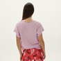 DKNY JEANS-Γυναικείο t-shirt DKNY DP0T7939 λιλά