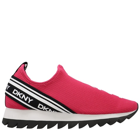 DKNY JEANS-Γυναικεία slip on sneakers DKNY K1152714 ABBI φούξια