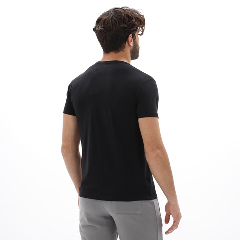 VAN HIPSTER-Ανδρικό t-shirt VAN HIPSTER 72008 μαύρο