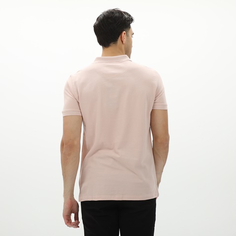 EXPLORER-Ανδρική polo μπλούζα EXPLORER 2321102000 ροζ