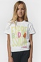 BODY ACTION-Παιδικό t-shirt BODY ACTION 052301-01 λευκό
