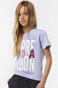 BODY ACTION-Παιδικό t-shirt BODY ACTION 052301-01 λιλά